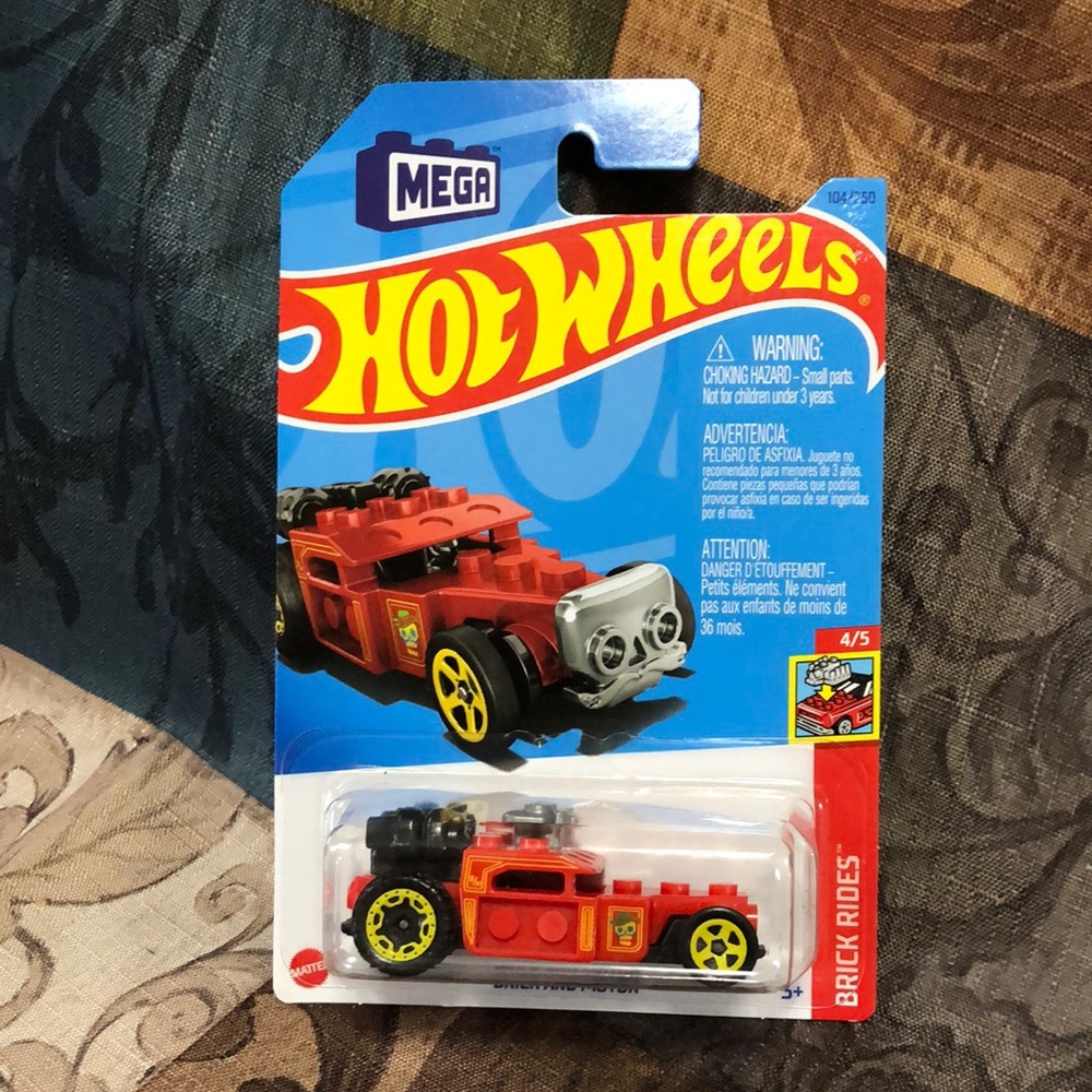 🛍️5/$20🛍️Hotwheels BRICK RIDES, Brick and Motor.
